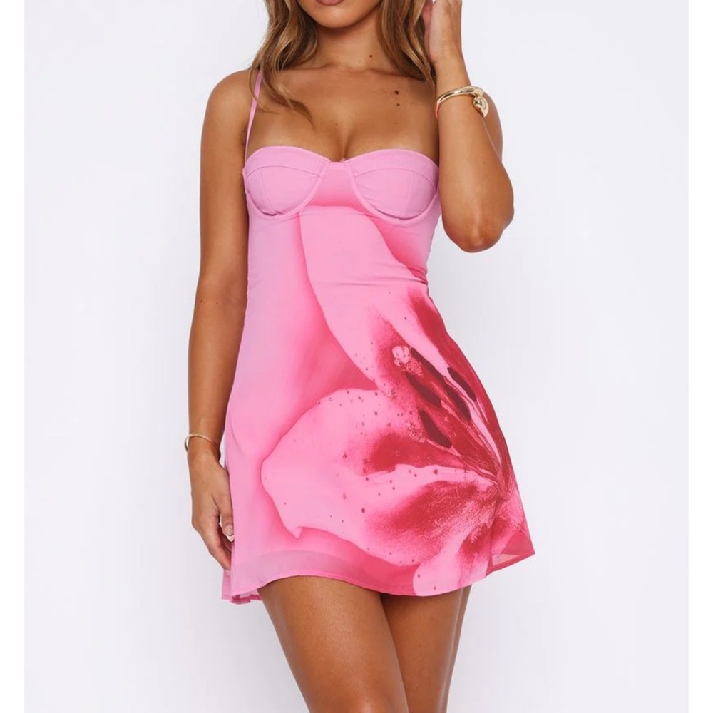 White Fox In The Back Of My Mind Dress